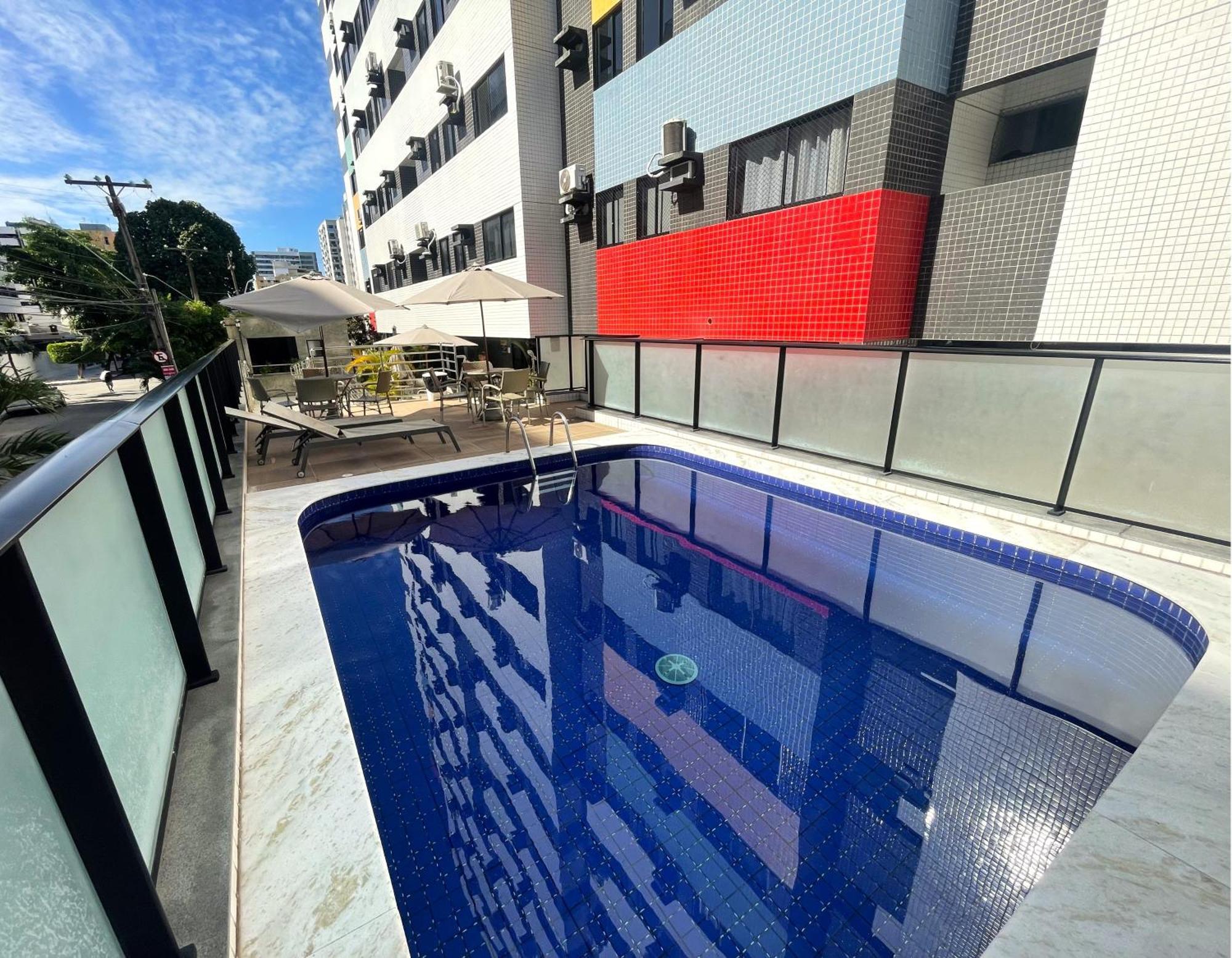 Apto 250M Da Praia Em Ponta Verde I Piscina I Garagem 709 Maceió Exterior foto